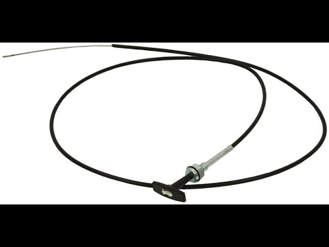 Restoring a 30 year old Landrover - Part 11 - How to replace the Defender bonnet release cable