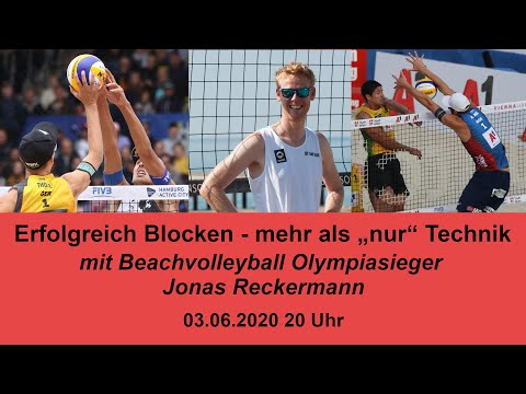 Trainerfortbildung mit Jonas Reckermann: Erfolgreich Blocken - mehr als nur Technik