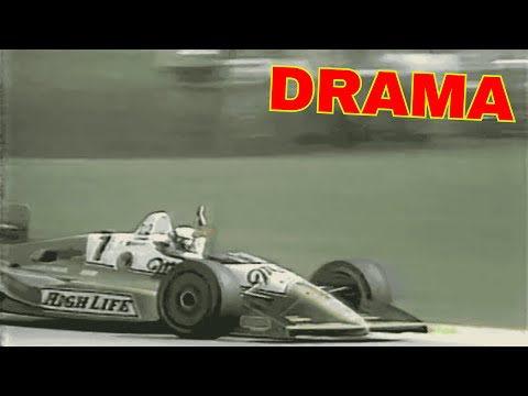 1989 CART Road America - Michael Andretti Out of Fuel on Final Lap From P1, Danny Sullivan Wins