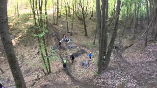 preview picture of video 'Cours VTT Amay (26-04-2014)'