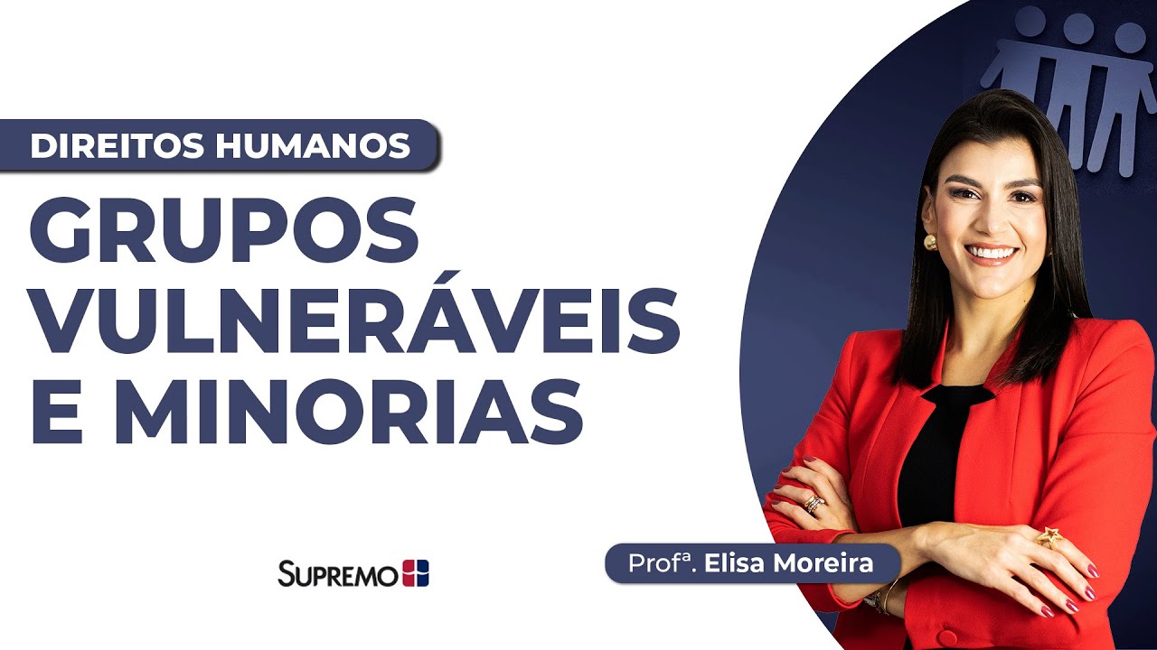 GRUPOS VULNERÁVEIS E MINORIAS | Profª. Elisa Moreira