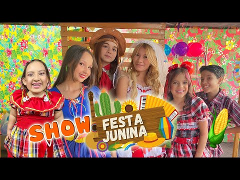 FIZEMOS UM SHOW NA FESTA JUNINA - MC DIVERTIDA, AMANDA NATHANRY, JESSICA SOUSA E AMIGOS