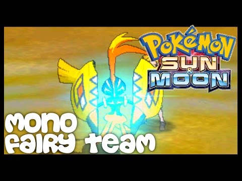 Mono Type Wifi Battle 7: Mono Fairy Team - Tapu Terrain War (Pokemon Sun & Moon Wifi Battle)