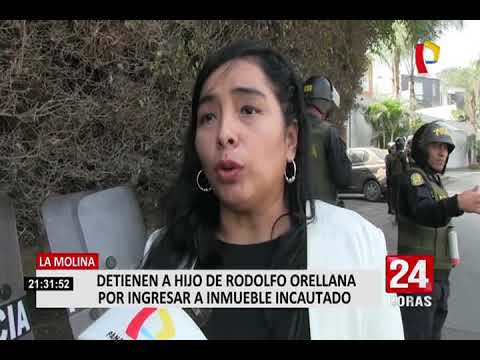 Detienen a hijo de Rodolfo Orellana por tráfico ilícito de drogas