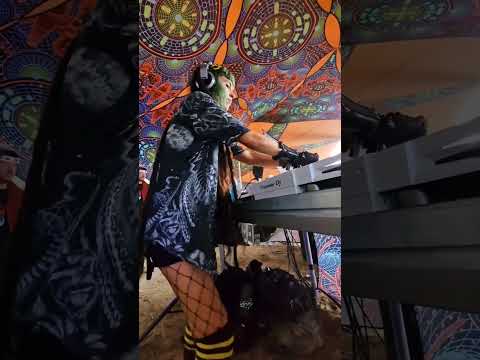 DJ Psynonima... Mixing mood :) #rave #festival2023