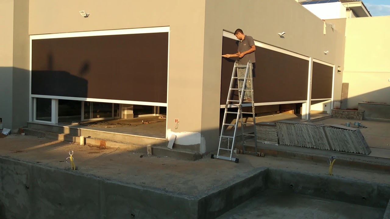 Toldo Vertical  Stobag-Fechamento da Varanda Gourmet