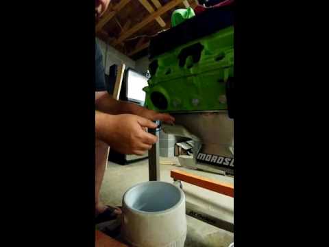 Mopar 360 pre 93 oil filter adapter gasket install