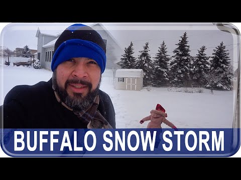 American Snowstorm in Buffalo, NY