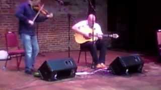 Aidan Burke awesome fiddle performance w: Phillip Masure on guitar, Comas at Bethlehem Celtic Festiv