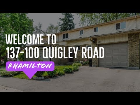 Introducing 137-100 Quigley Road, Hamilton, ON - Karl Wulf