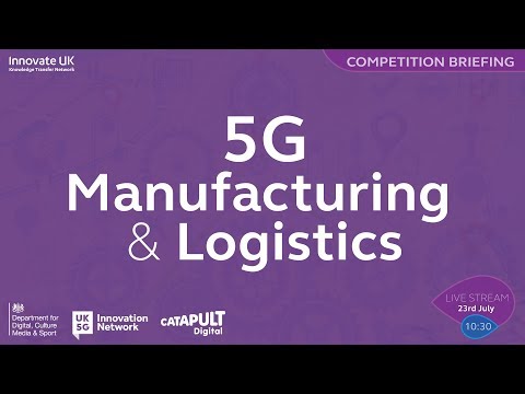 Thumbnail for 5G Manufacturing and Logistics - Competition Briefing by Ian Crawford