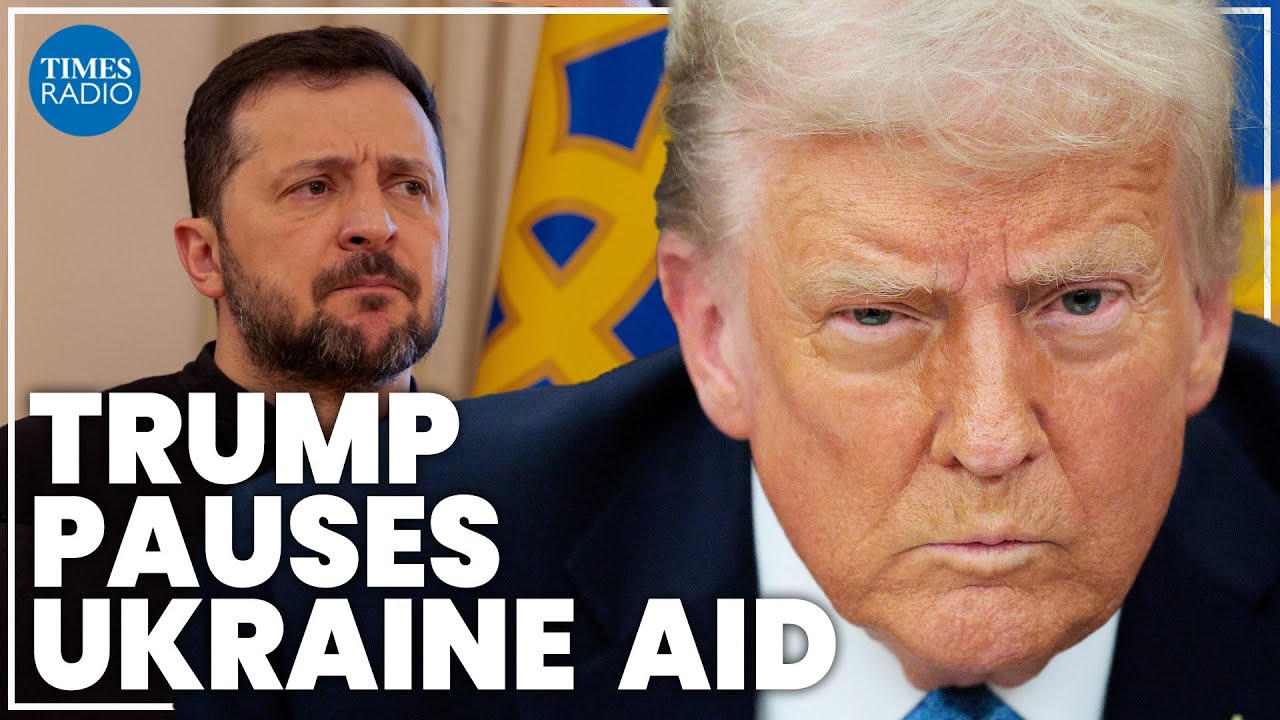 Trump freezes military aid to Ukraine