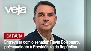 Entrevista com o senador Flávio Bolsonaro, pré-candidato à Presidência da República | Em Pauta