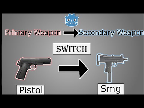 How to switch weapon in Godot / Mouse scroll Input in Godot