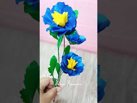 satin ribbon flower #shorts