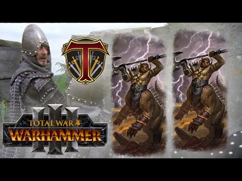 BIG OLD SHAGGOTHS | Warriors of Chaos vs Bretonnia - Total War Warhammer 3
