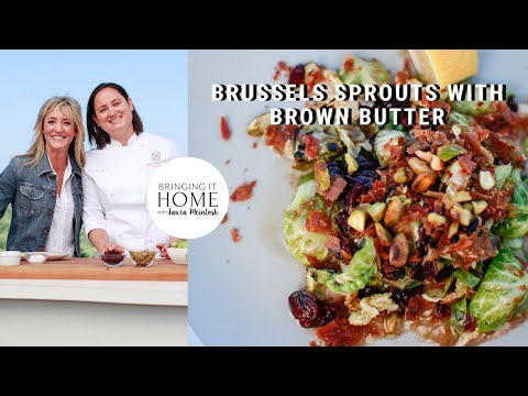 Easy Brussels Sprouts with Brown Butter Recipe with Laura | Emily Sarlatte | PBS Bringing It Home