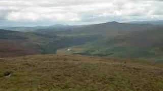 preview picture of video 'Wicklow Way overlooking Lough Tay'