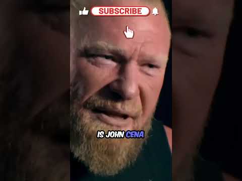 Brock Lesnar Has No RESPECT For John Cena! #shorts #wwe