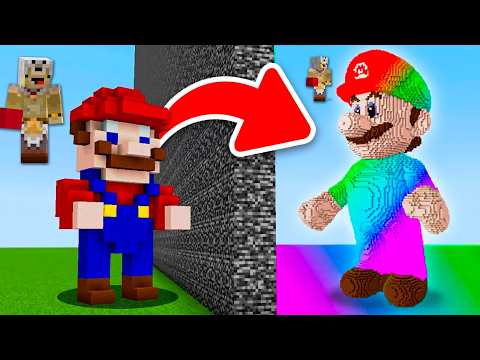 J'ai Triché avec le //MARIO en Build Battle Minecraft