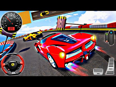 Mega Ramp Car Stunts Race - New Car Mega Ramp Stunt Simulator : Android Gameplay 