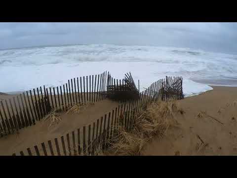 Salisbury Beach Mass Storm January 17, 2022 - 9