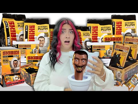 100 SKIBIDI TOILET MYSTERY TOYS *ULTRA RARE*