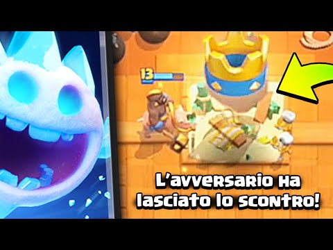 RITORNO alle ORIGINI e GLI AVVERSARI QUITTANO! - Clash Royale