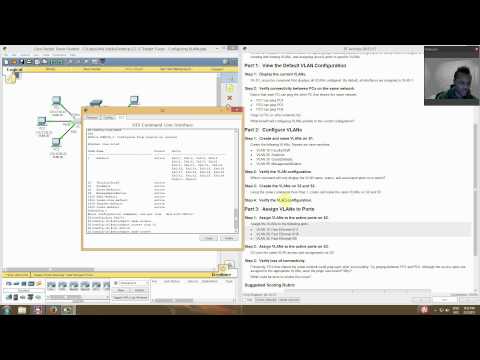 3 2 1 7 Packet Tracer   Configuring VLANs