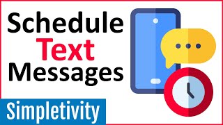 How to Schedule Text Messages to Send Later on Android #shorts