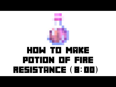 MCBasic - Minecraft: How to Make Potion of Fire Resistance(8:00)