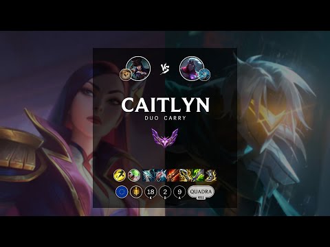 Caitlyn ADC vs Varus - EUW Master Patch 12.18