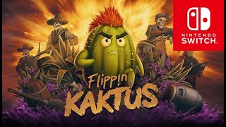 Flippin Kaktus Nintendo Switch Gameplay HD 1080p