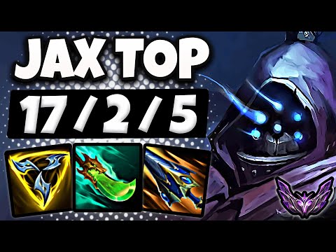 Jax vs Olaf [ TOP ] Lol Korea Master Patch 25.13 ✅