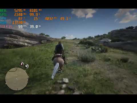 2023 ASUS ROG Strix G18 4070 Gaming Laptop | DLSS and Gameplay Test - Red Dead Redemption 2