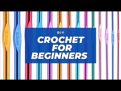 Heklanje - niski stubić/ Single Crochet Stitch for Beginners