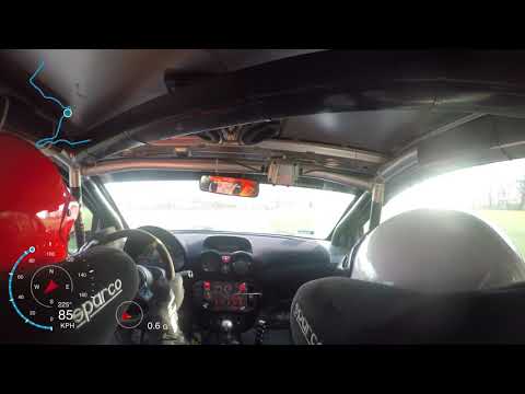 2 Runda SMT - Super KJS Os - Żubr 14.04.2019 Badura/Wołek Citroen c2