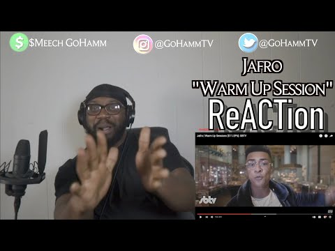 American Reacts | JAFRO - Warm Up Session [GoHammTV]