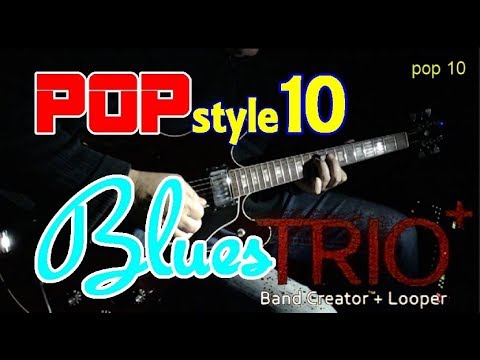 Blues on Digitech TRIO+ POP (style 10) Gibson ES-335 TD