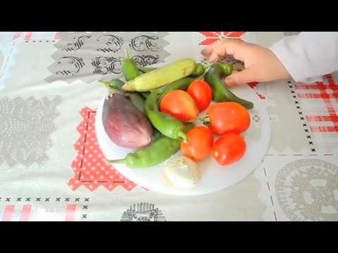 تحضير 3 سلطات التونسية فى فيديو واحد - 3 salades vidéo@Cuisinetunisiennezakia