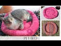 DIY Pet Beds Cat Bed Dog Bed Washable Soft Bed And Reversible Puppy Dog Bed Kitten Bed