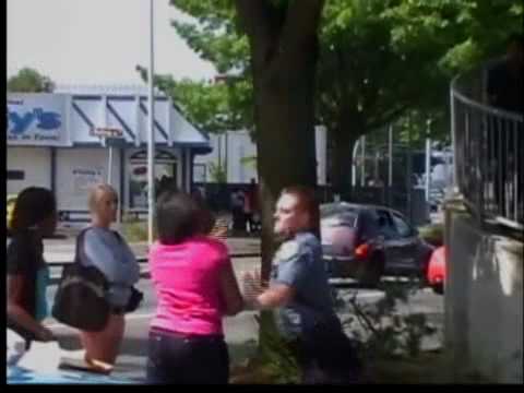Police Officer Punches Teen