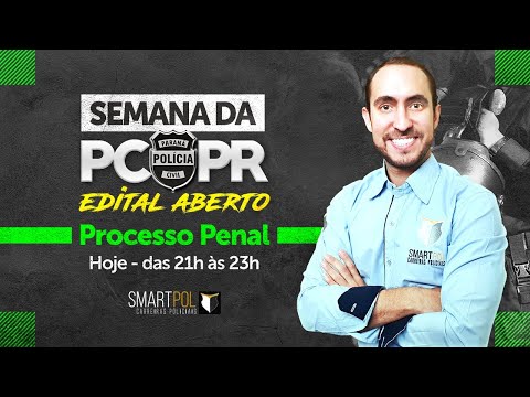 Semana PC-PR - Processo Penal (Competência pt02) -  Profº Pedro Canezin