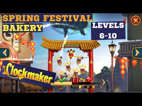 How to play Clockmaker Event Spring Festival Bakery levels 6-10