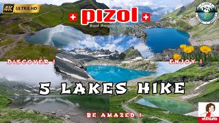 Our most beautiful hike of the year | PIZOL 5 Seen Wanderung | 4K UHD