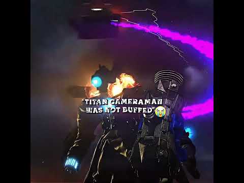 "Titan Cameraman wasn't buffed in the fight" 😭 || #skibiditoilet #edit #shorts #fyp