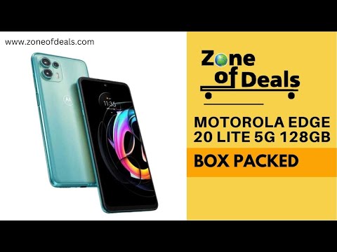 MOTOROLA Edge 20 Lite - 8GB+128GB+108MP - PRICE DROPPED - Moto 5G Phone Under 15000 - Zoneofdeals
