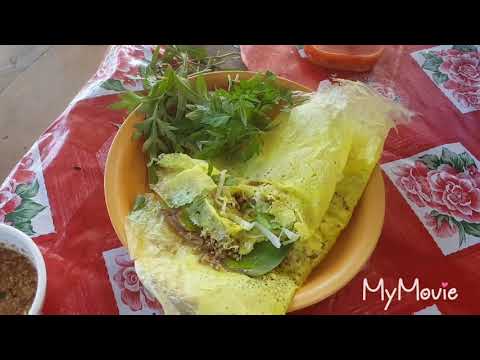Stoung Market - Walking Around And Testing Pancake In The Market - Amazing Food tour Video