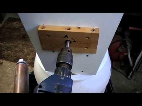 Obstmühle selbst gebaut