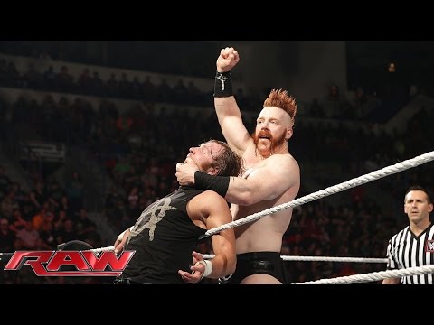 Dean Ambrose vs. Sheamus – King of the Ring First Round Match: Raw, April 27, 2015